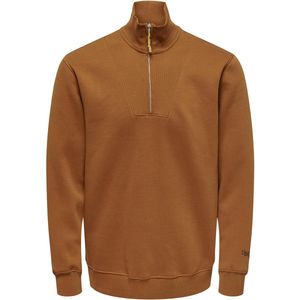 Only & Sons Riley 1/4 Zip High Neck Sweater Heren - Maat XXL