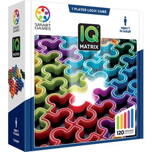 SmartGames - IQ Matrix - Denkspel - 120 uitdagingen