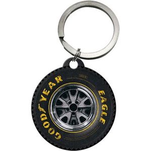 Sleutelhanger Rond Goodyear - Wheel