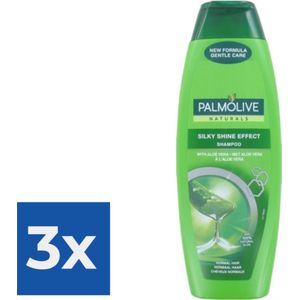 Palmolive Silky Shine Effect Shampoo 350 ml - Voordeelverpakking 3 stuks
