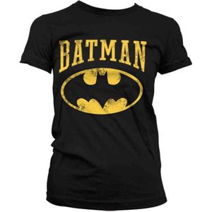 DC Comics Batman Dames Tshirt -S- Vintage Zwart