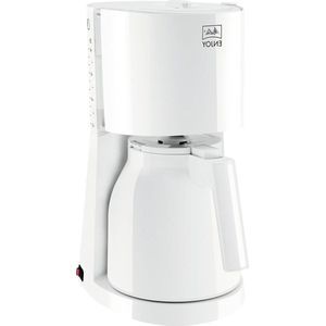 Enjoy Therm filterkoffiezetapparaat - AromaSelector 8 Tassen Thermkanne Weiß