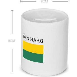 Akyol - den haag Spaarpot - Rotterdam - hagenezen, hagenaren of toeristen - vlag - den haag - zuid holland - 350 ML inhoud