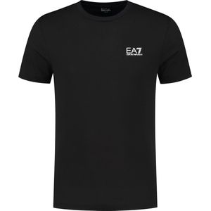 EA7 Emporio Armani Basic Logo T-Shirt Heren Zwart - Maat: M