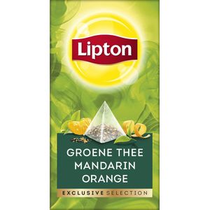 Thee lipton exclusive groene thee mandar sinaasapp