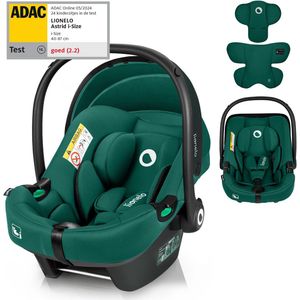Lionelo - Astrid - Autostoel - Zwart - Lichtgewicht - Geschikt voor Kinderen