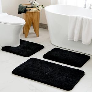 JGS ® Zachte en Absorberende Badmat met Antislip Functie voor Badkamer en Keuken