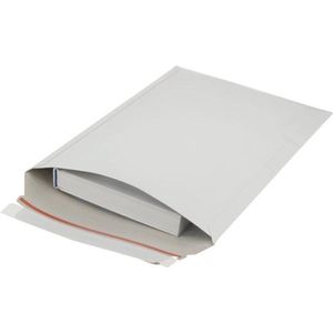 Kartonnen Verzendenvelop 262 x 371mm. Peel&Seal + Red Tearstrip. 100 stuks per verpakking. + Kortpack pen (056.0326)