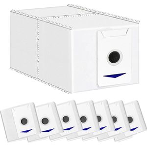 Stofzakken voor Robotstofzuigers - 8 Stuks - Antibacteriële 3L Capaciteit