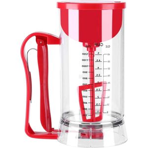 - Beslagmixerdispenser op batterijen - Draadloze Elektrische Pannenkoekbeslagdispenser- Cakebeslagscheider - Pannenkoek, Cupcake, Wafelbeslag Maker Machine