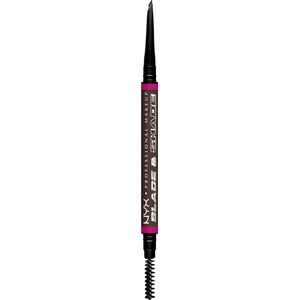 NYX Professional Make Up Blade N Shade Ash Brown Potlood - Voor ultieme precisie - Blijft tot 16 uur lang zitten - Bruin - 1ST