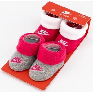 Nike Futura Bootie Junior (Baby Socks/Shoes) 0-6 Maanden, Roze/wit - Sneakers