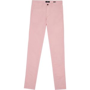 Mr Jac - Broek - Heren - Slim fit - Chino - Garment Dyed - Pima Katoen - Roze - Maat W36 L34