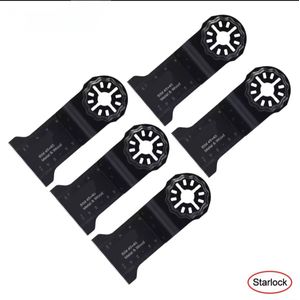 Multitool zaagblad mesjes hout/metaal (5 stuks) Zaagjes - Hout - Metaal - Hardhout - Multitool - Universeel - Fijntandig