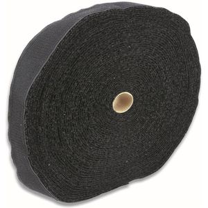 Cimco klittenband 30mm zwart rol 25 meter (181928)