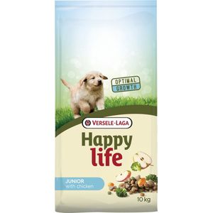 Happy Life Life Junior - Kip - Hondenvoer - 10 kg