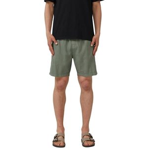 Q/S designed by - Heren short - Maat S - Mannen - 7380 GREEN -