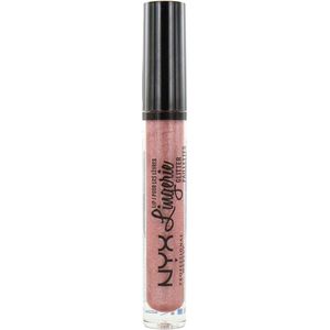 NYX Lip Lingerie Glitter Liquid Lipstick - Honeymoon