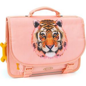 Stones and Bones Lily PL - Tiger Schooltas - Boekentas - Roze