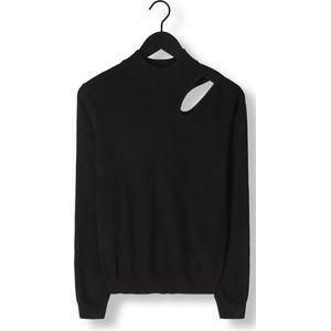 Ydence Knitted Top Kyla Truien & vesten Dames - Sweater - Hoodie - Vest- Zwart - Maat L