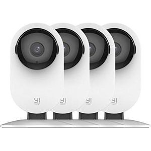 Yi Smart Home 1080P IP Camera (Official EU Edition) - Wit - 4 Stuks