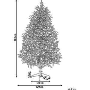 Beliani FORAKER - Kerstboom - Wit - PVC