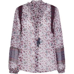 PEPE JEANS Emma Lange Mouwen Blouse Dames - Multi - M