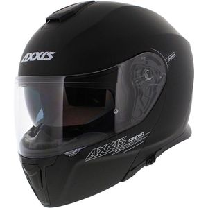 Helm Axxis Gecko Solid Mat Zwart XXL