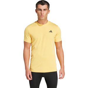 adidas Performance Tennis FreeLift T-shirt - Heren - Geel- L