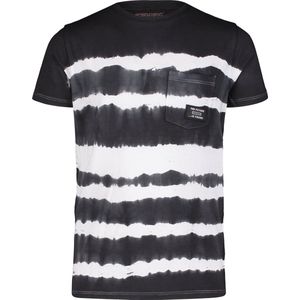 4PRESIDENT T-shirt jongens - Black Tie Dye - Maat 164