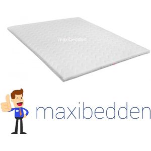 180x190 Topmatras - 6cm dik - Traagschuim Nasa Premium - Afritsbaar en wasbaar - Topper Matras Topdek - Climate Motion Control