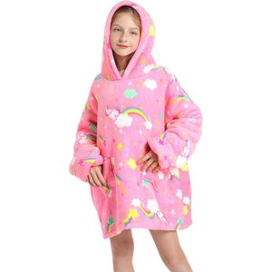 Oversized Deken Hoodie Fleece Fluffy Snuggle Hoodies