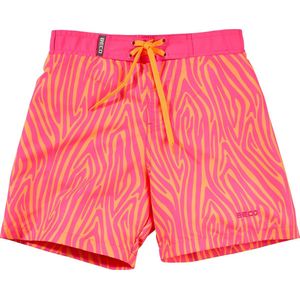 BECO zebra vibes - zwemshorts voor kinderen - roze/oranje - maat 164