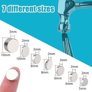 magnets - Zer sterke magneten | Koelkastmagneet Prikbordmagneet Krachtige magneet Whiteboard magneet Kleefmagneet Schijfmagneet 6x2mm_200pcs