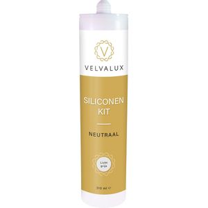 Velvalux Siliconenkit - Lichtgrijs - 310ml