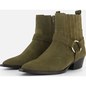 Cellini Cowboylaarzen groen Suede - Maat 38