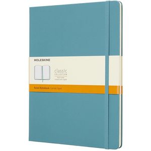 Moleskine Classic Notitieboek - Extra Large - Hardcover - Gelinieerd - Rif Blauw