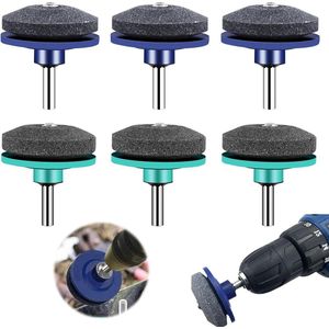 Dull Blade Sharpener - 6 stuks grasmaaierslijper voor tuingereedschap - messenslijper voor grasmaaiermessen
