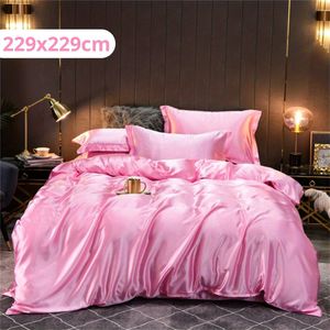 Bovista Beddengoed - Dekbedovertrek - Dekbed - Zacht - 229 x 229 - Inclusief 2x Kussensloop - Roze
