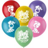 Folat - Latex ballonnen Woezel en Pip (6 stuks)