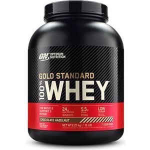 Optimum Nutrition Gold Standard 100% Whey Protein - Chocolate Hazelnut - Proteine Poeder - Eiwitshake - 71 doseringen (2270 gram)