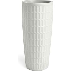 VECA - Bloempot Tyle, Ø38, H85 cm, warm wit