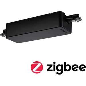 Paulmann URail Smart Home Zigbee Dim/Switch adapter - railverlichting - zwart mat - Aan/Uit/Dimmen - R+C-dimmer