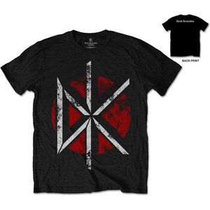 Dead Kennedys Heren Tshirt -L- Vintage Logo Zwart