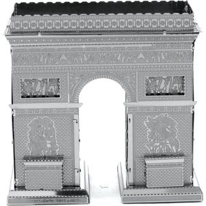 3d Bouwpakket - Arc de troimphe -metaal -Bouwset - Modelbouw -3D Bouwmodel - DIY 3d puzzel