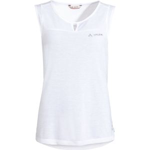 VAUDE Skomer Hiking Mouwloos T-shirt Dames - White - 40