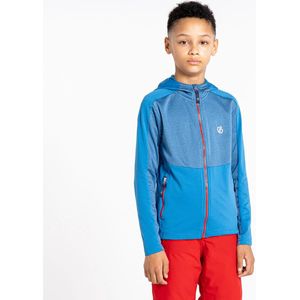 De Dare2B Hastily Core Stretch fleece met volledige rits - kinderen - gerecycled - met capuchon - Blauw