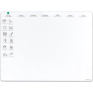 GreenStory - Sticky Whiteboard - Visuele Weekplanner Kind - XL