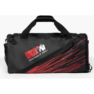 Gorilla Wear Ohio Gym Bag - Sporttas - Zwart/Rood