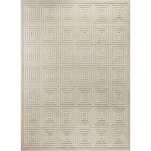 SURYA Vloerkleed - Woonkamer, Slaapkamer - Modern Scandinavisch Tapijt SAKURA - Beige 200x275cm